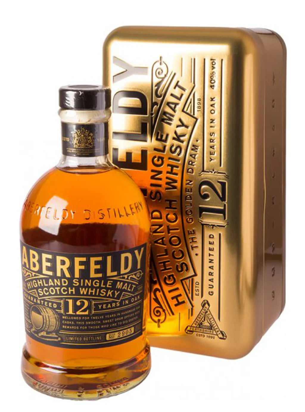 Aberfeldy 12yo Goldbar 70cl