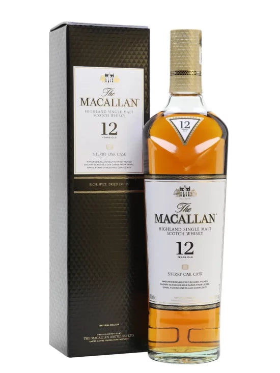 The Macallan 12yo sherry oak 70cl