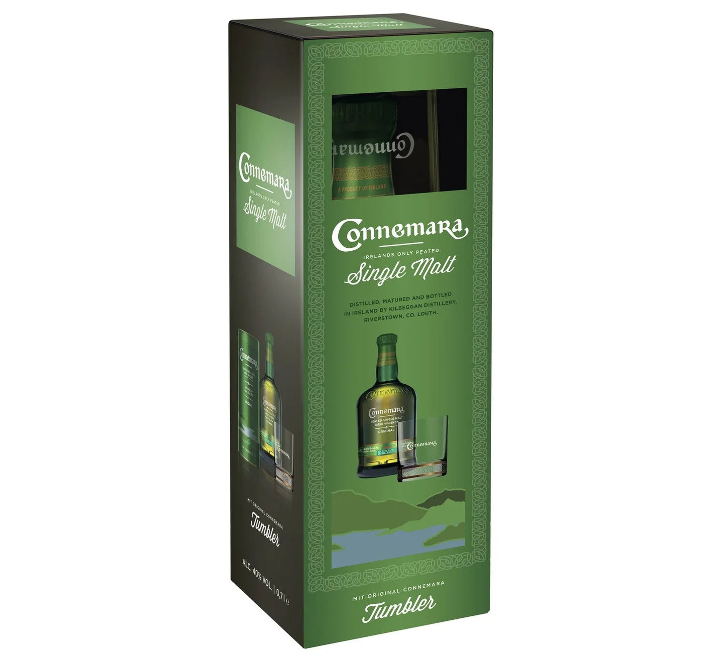 Connemara Peated 70cl +Glass